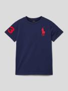 Polo Ralph Lauren Teens T-Shirt mit Logo-Stitching in Marine, Größe 14...