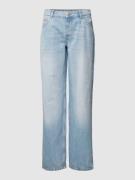 Review Jeans mit Eingrifftaschen in Hellblau, Größe 26