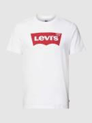 Levi's® T-Shirt aus Baumwolle mit Logo-Print in Weiss, Größe L