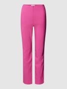 STEHMANN Stoffhose mit elastischem Bund in Pink, Größe 42