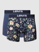 Levi's® Boxershorts mit elastischem Label-Bund im 2er-Pack in Marine, ...