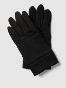 EEM Touchscreen-Handschuhe mit Ziersteinbesatz in Black, Größe M