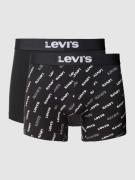Levi's® Boxershorts mit elastischem Label-Bund Modell 'LOGO' im 2er-Pa...