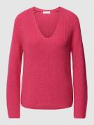 Better Rich Strickpullover mit Strukturmuster Modell 'Corry' in Pink, ...