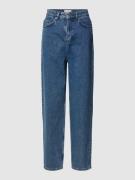 Blanche Jeans mit Label-Patch Modell 'AVELON' in Jeansblau, Größe 26