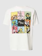Iceberg T-Shirt mit Looney Tunes®-Print in offwhite in Offwhite, Größe...