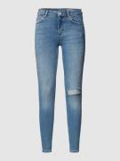 Review Skinny Fit Jeans mit Stretch-Anteil in Hellblau, Größe 27L