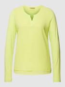 Smith and Soul Bluse mit Tunikakragen Modell 'Mix and Match' in Neon G...