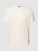 Roy Robson T-Shirt mit Rundhalsausschnitt in Offwhite, Größe S