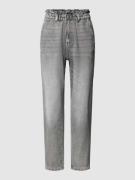 Jake*s Casual Regular Fit Jeans mit elastischem Bund in Hellgrau Melan...