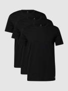 ADIDAS SPORTSWEAR T-Shirt mit Label-Print im 3er-Pack in Black, Größe ...