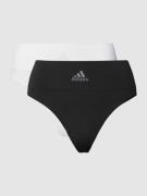 ADIDAS SPORTSWEAR String mit Label-Print im 2er-Pack in Weiss, Größe X...