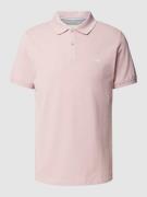 s.Oliver RED LABEL Poloshirt mit Label-Stitching in Rosa, Größe S