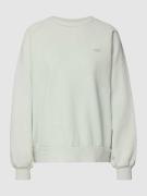 Levi's® Sweatshirt mit Label-Stitching in Mint, Größe XS