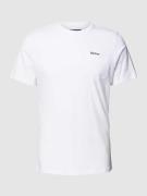 Barbour T-Shirt mit Brusttasche Modell 'Langdon' in Weiss, Größe M
