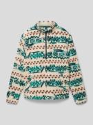 Billabong Sweatshirt mit Allover-Muster und Eingrifftaschen in Ecru, G...
