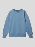 Billabong Sweatshirt mit Label-Stitching Modell 'ARCH' in Rauchblau, G...