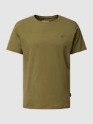 Blend T-Shirt mit Label-Stitching Modell 'Dinton' in Hazel, Größe S