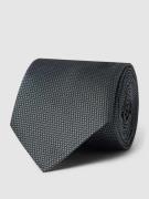 BOSS Krawatte mit Allover-Muster in Anthrazit, Größe One Size