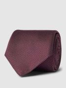 BOSS Krawatte mit Allover-Muster in Fuchsia, Größe One Size