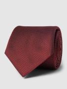 BOSS Krawatte mit Allover-Muster in Rot, Größe One Size