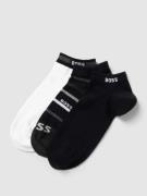 BOSS Sneakersocken mit Label-Detail im 3er-Pack in Rot, Größe 39/42