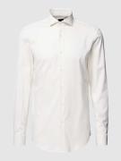BOSS Business-Hemd mit Kentkragen Modell 'HANK' in Offwhite, Größe 42