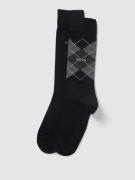 BOSS Socken mit Label-Detail im 2er-Pack in Black, Größe 39/42
