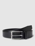BOSS Gürtel mit Label-Details  Modell 'Erman' in Black, Größe 115
