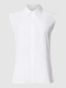BOSS Bluse mit Umlegekragen Modell 'Banoh' in Weiss, Größe 36