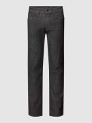 BOSS Slim Fit Jeans im 5-Pocket-Design Modell 'Delaware' in Mittelgrau...