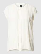 BOSS Bluse mit Kappärmeln Modell 'Berita' in Offwhite, Größe 36