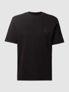 BOSS Orange T-Shirt aus Baumwolle mit Label-Patch Modell 'TSlogo' in B...