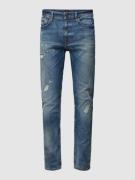 BOSS Orange Tapered Fit Jeans mit Eingrifftaschen in Hellblau, Größe 3...