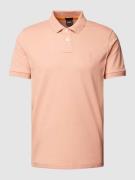 BOSS Orange Slim Fit Poloshirt mit Label-Patch Modell 'Passenger' in H...