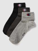 CHAMPION Socken mit Label-Detail im 3er-Pack Modell 'Quarter Sock' in ...