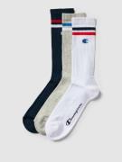 CHAMPION Socken mit Kontraststreifen im 3er-Pack Modell 'Crew Socks' i...