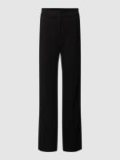 DKNY Flared Fit Hose mit Haken- und Reißverschluss in Black, Größe 38