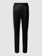 DKNY Leggings in Leder-Optik in Black, Größe L