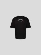 Dsquared2 Loose Fit T-Shirt mit Label-Print in Black, Größe XXL