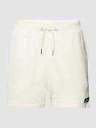 Ellesse Shorts mit Label-Patch Modell 'Shanni' in Offwhite, Größe L