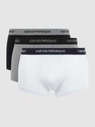 Emporio Armani Trunks im 3er-Pack in Weiss, Größe L