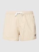 Emporio Armani Badehose mit Label-Stitching Modell 'Basic' in Sand, Gr...
