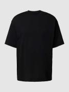 Emporio Armani Oversized T-Shirt im unifarbenen Design in Black, Größe...