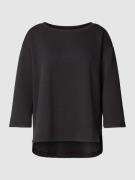 Esprit Sweatshirt mit 3/4-Arm in Black, Größe S