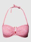 Esprit Bikini-Oberteil in Bandeau-Form Modell 'KRIBI BEACH' in Pink, G...