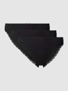Esprit Slip mit Spitzenbesatz in Black, Größe 34