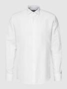 Eterna Premium Shirt mit Premium Leinen-Anteil Modell 'Kent' in Weiss,...