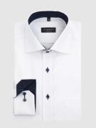 Eterna Comfort Fit Business-Hemd aus Oxford in Weiss, Größe 40