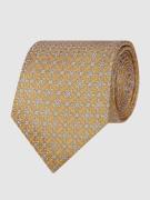 Eton Krawatte aus reiner Seide (8cm) in Dunkelgelb, Größe One Size
